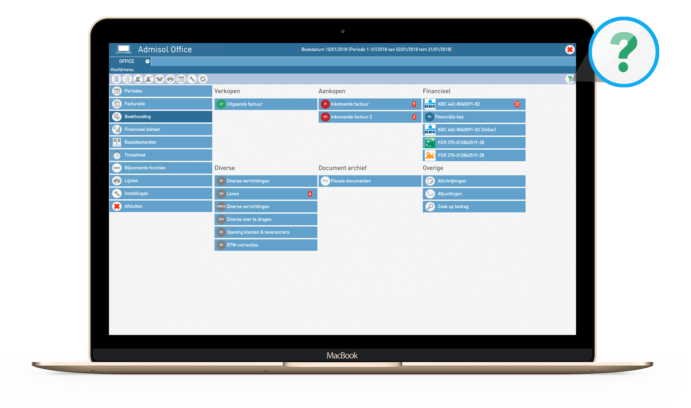 Macbook Admisol Helpdesk